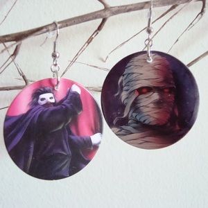 Halloween Goosebumps POG earrings